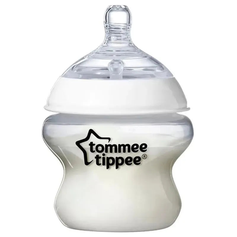 Tommee Tippee Closer to Nature 5oz baby bottle with wide breast-like nipple